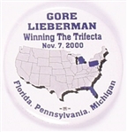 Gore "Trifecta" Electoral College Pin