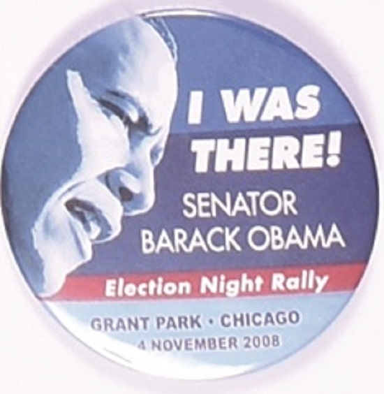 Obama I Was There Election Night