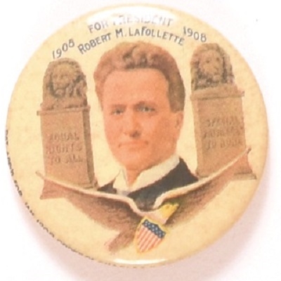 LaFollette Lions 1908 Celluloid