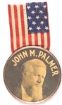 John M. Palmer 1896 Gold Democrat Shell Piece