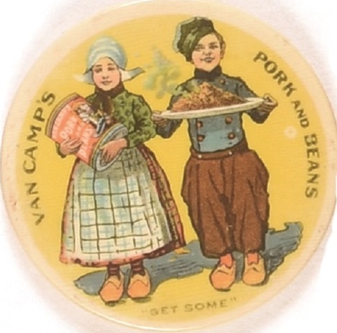 Van Camp’s Pork and Beans Advertising Mirror