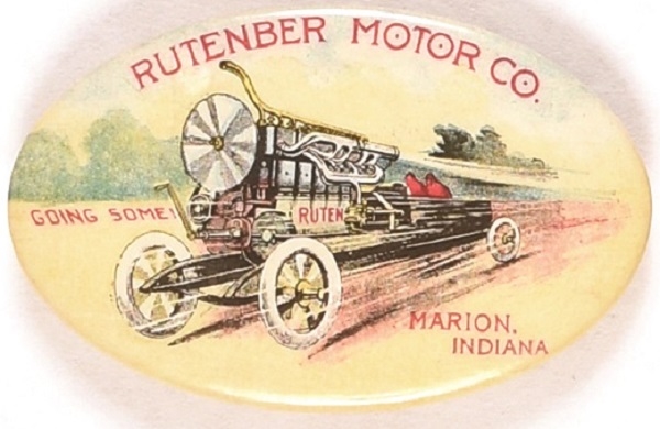 Rutenber Motor Co. Celluloid Knife Sharpener