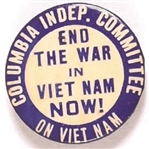 Columbia Independent Committee on Vietnam End the War Now