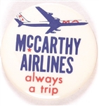 McCarthy Airlines Always a Trip