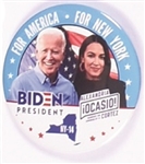 Biden, Ocasio Cortez New York Coattail