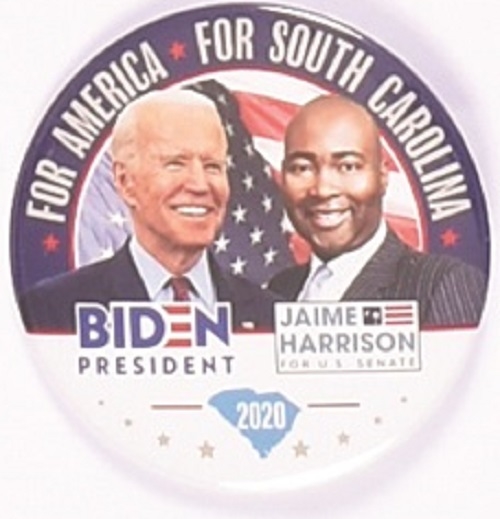 Biden, Harrison South Carolina Coattail
