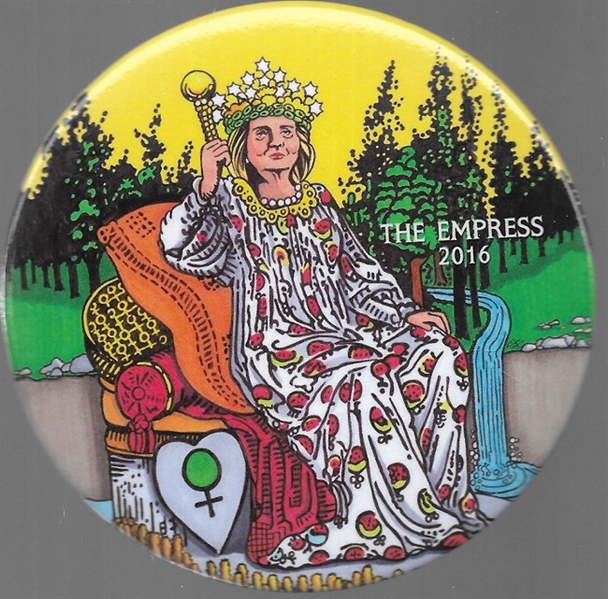Hillary Tarot Card the Empress by Brian Campbell