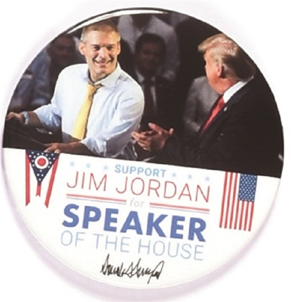 Trump, Jim Jordan for Speaker