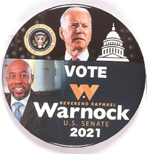 Biden, Vore Warnock Georgia Coattail