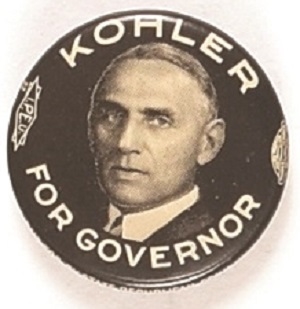 Kohler for Governor of Wisconsin