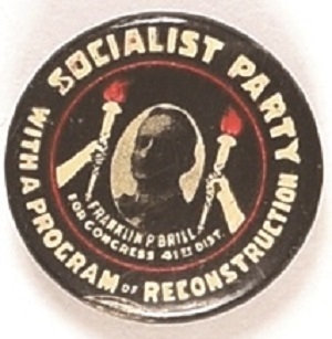 Brill for Congress, New York Socialist