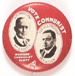 Foster, Gitlow Communist Jugate
