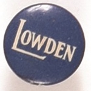 Frank Lowden Celluloid Stud