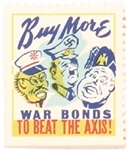 Buy More War Bonds to Beat the Axis Stamp