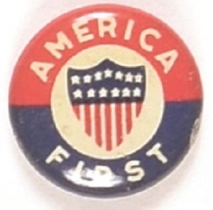America First Pinback