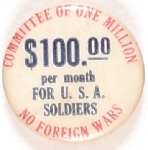 Committee of One Million No Foreign Wars