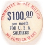 Committee of One Million No Foreign Wars