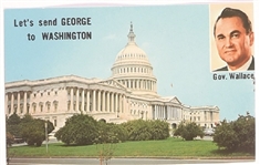 Lets Send George Wallace to Washington Postcard