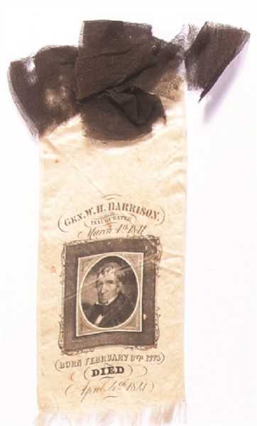 William Henry Harrison Memorial Ribbon