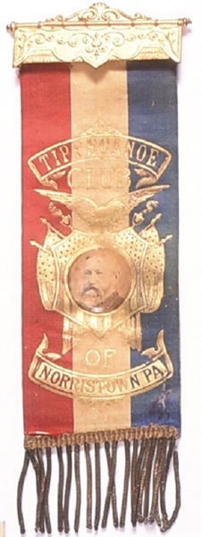 Benjamin Harrison Tippecanoe Club Ribbon