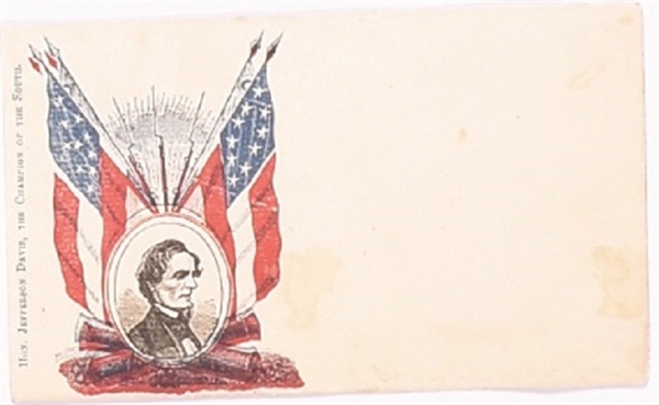 Jefferson Davis Civil War Cover