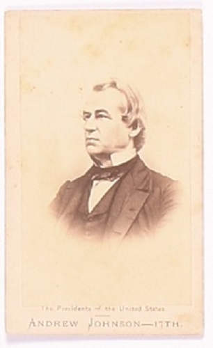 Andrew Johnson CDV
