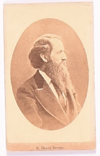 Benjamin Gratz Brown CDV
