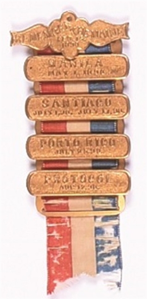 Remember the Maine Ribbon and Medal