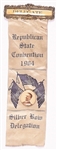 Theodore Roosevelt Pin and Montana Convention Ribbon