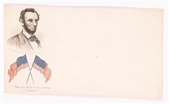 Lincoln Civil War Cover