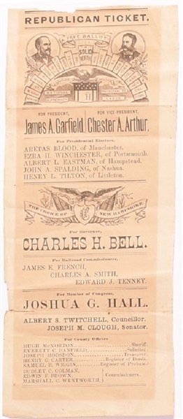 Garfield New Hampshire Ballot