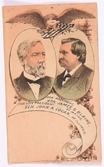 Blaine, Logan Trade Card