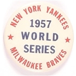 Yankees, Braves 1957 World Series