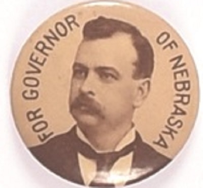 Rare For Governor of Nebraska Pin