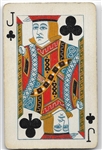 Suffrage Playing Card, Jack of Clubs