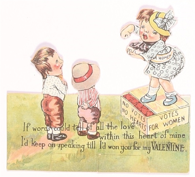 Suffrage Votes for Women Valentine