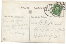 Suffrage Valentine Greetings Postcard