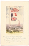 World War I Allies Postcard