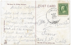 Votes for Women Trumpeter Postcard