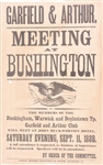Garfield and Arthur Pennsylvania Meeting Poster