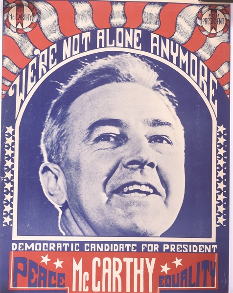 McCarthy Peace, Equality Poster