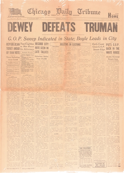 Dewey Defeats Truman
