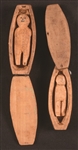 Pair of Folk Art Bryan Coffins