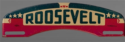 Franklin Roosevelt Red, White and Blue License