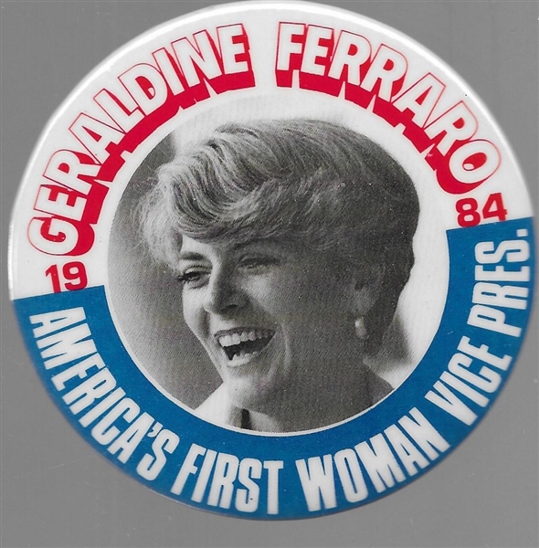 Ferraro First Woman Vice President 