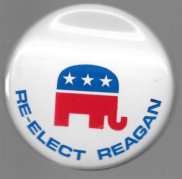 Re-Elect Reagan Bag Clip 