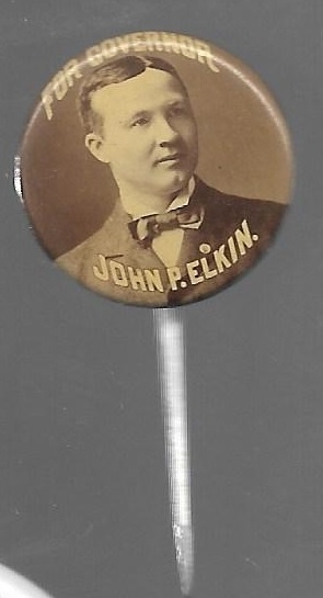 John Elkin for Governor Stickpin 