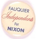 Fauquier Independents for Nixon