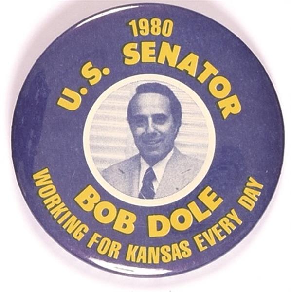 Bob Dole US Senate 1980 Kansas Celluloid