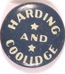 Harding and Coolidge Blue Litho